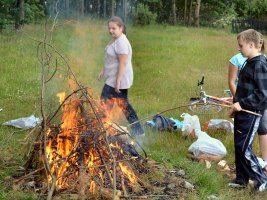 Ognisko w klasie czwartej 2011