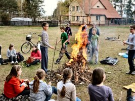 Ognisko w klasie czwartej 2011