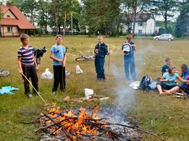 Ognisko w klasie czwartej 2011