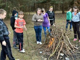 Ognisko w klasie piątej 2013