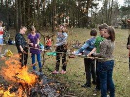 Ognisko w klasie piątej 2013