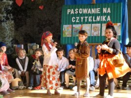 Pasowanie na czytelnika - 2014