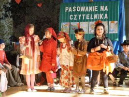 Pasowanie na czytelnika - 2014