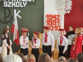 Ślubowanie pierwszoklasistów - rok 2010