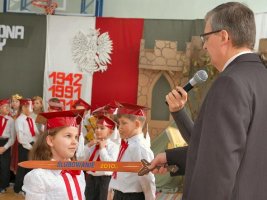 Ślubowanie pierwszoklasistów - rok 2010