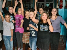 Zabawa choinkowa w klasie czwartej 2012