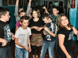 Zabawa choinkowa w klasie czwartej 2012