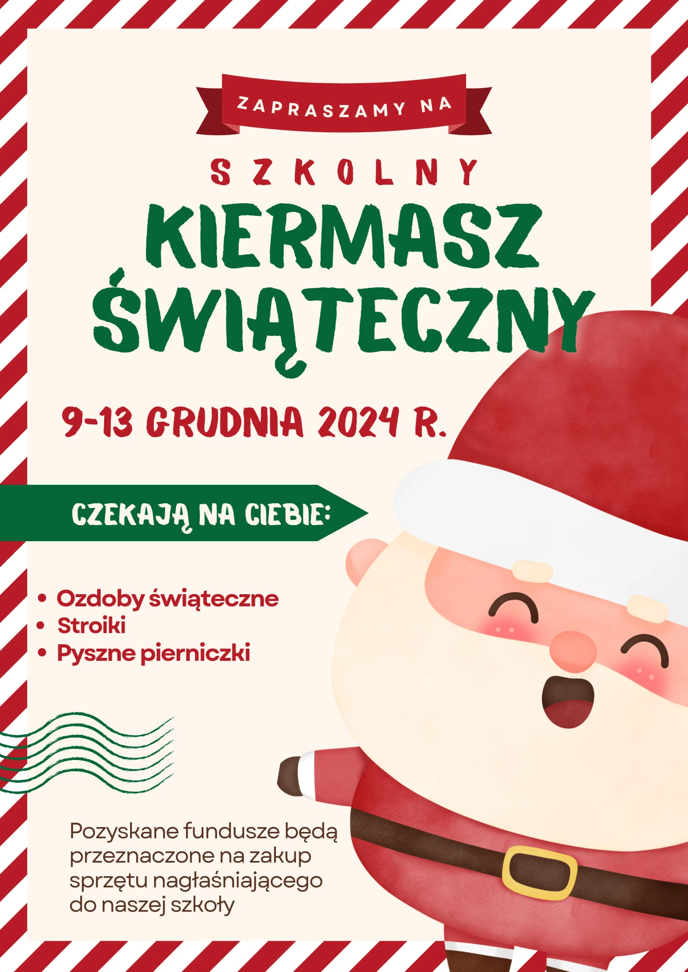 Zaproszenie na kiermasz świąteczny